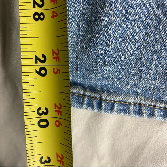 Volcom Vorta Slim Straight Jeans Mens 34x30 Medium Wash Skateboard 2000s - Picture 9 of 10